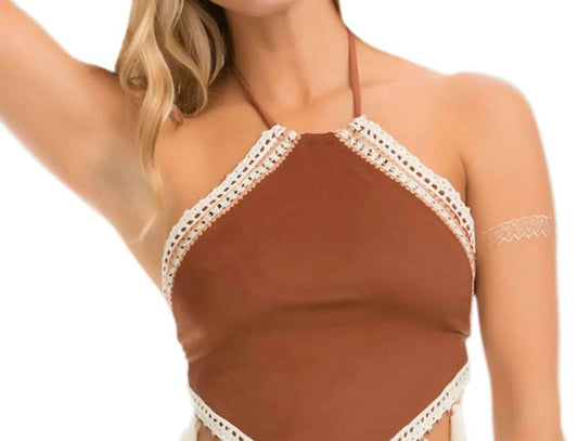 Cropped Bikini Top