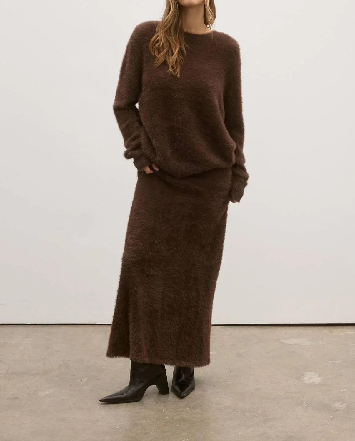 Huxley Strick Maxikleid