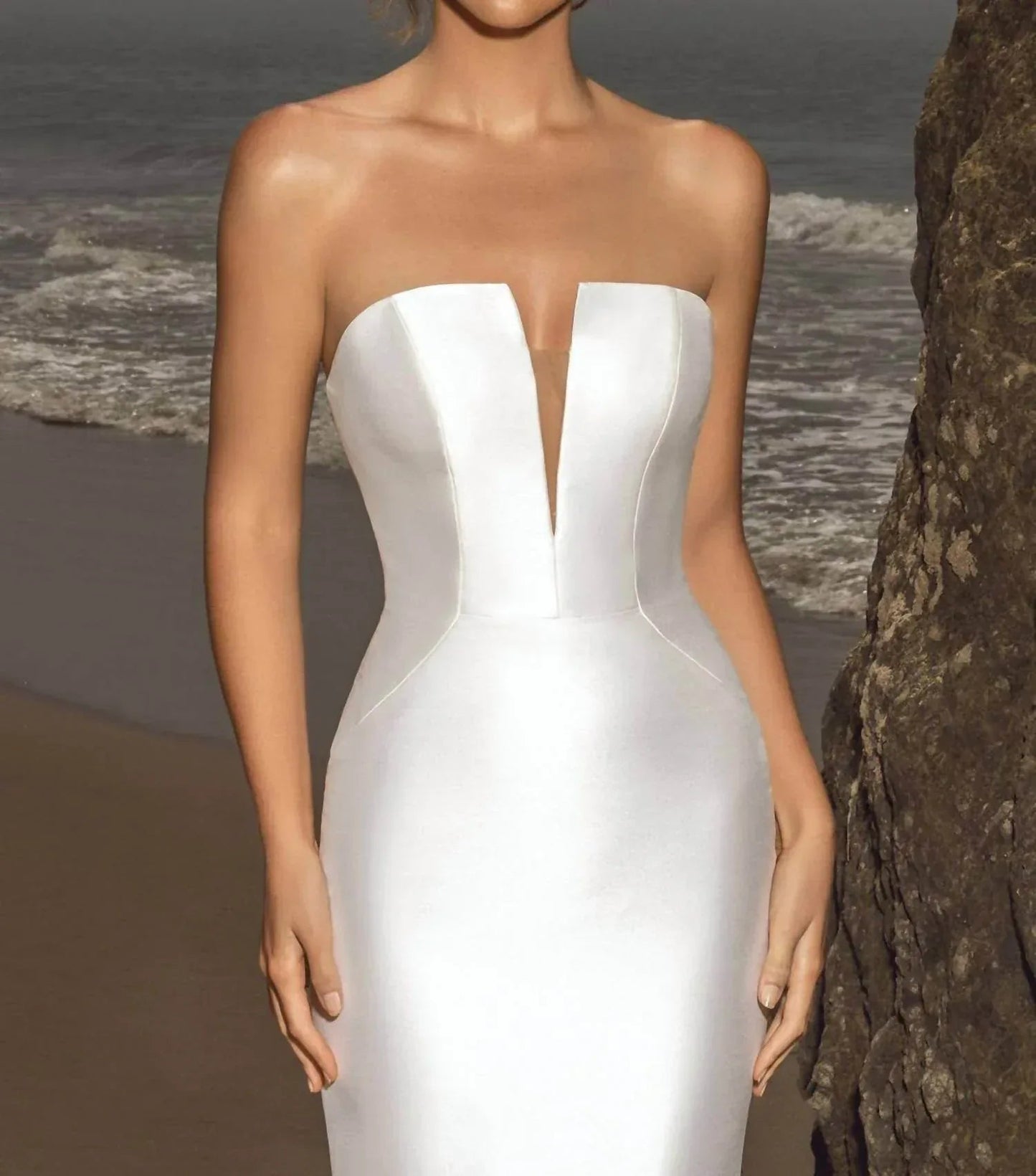 Mckenna All Over Satin Dress