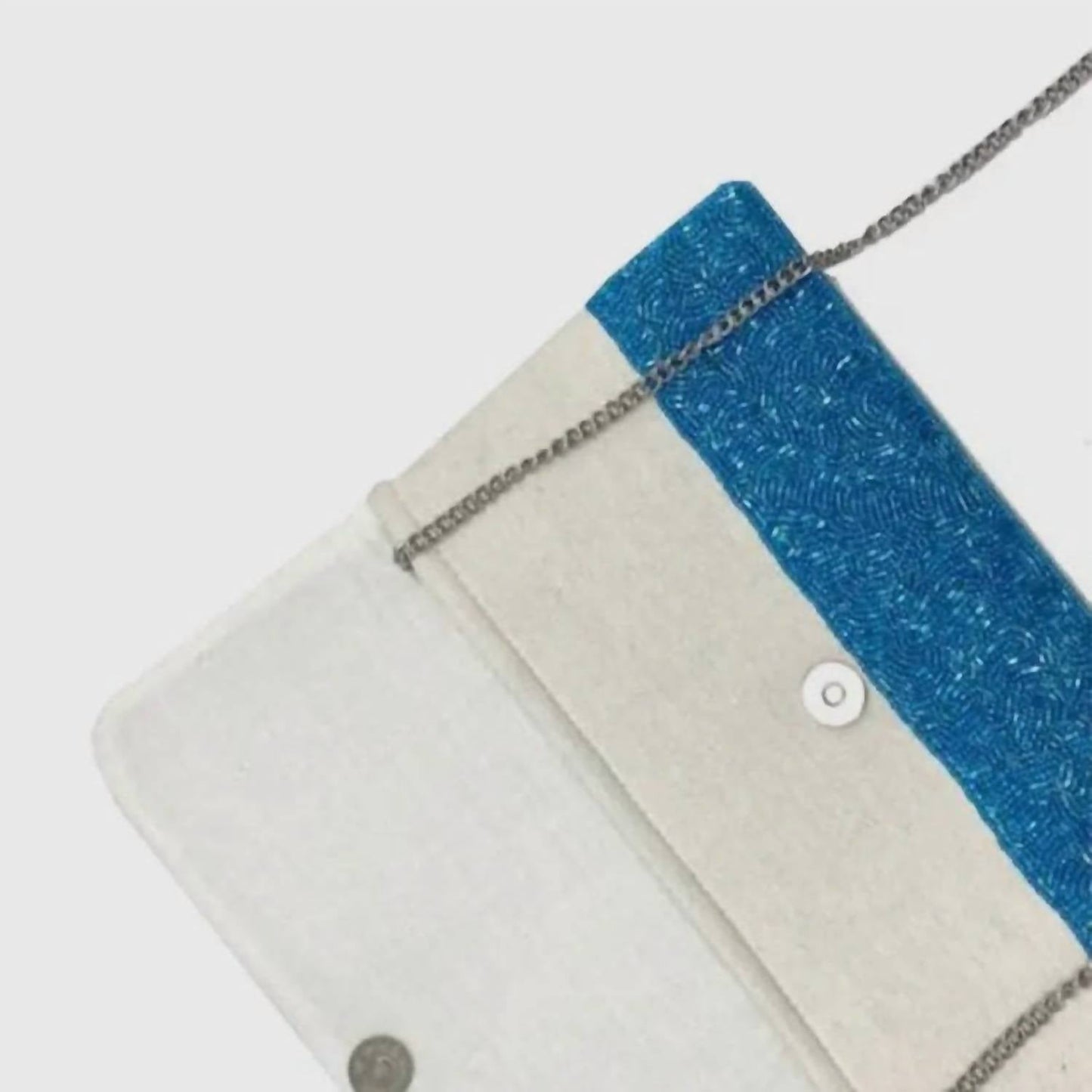 Damen-Clutch mit Zitronenperlen