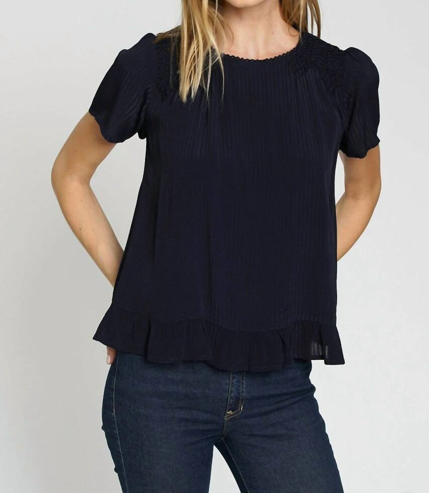 Leonardo Short Sleeve Top