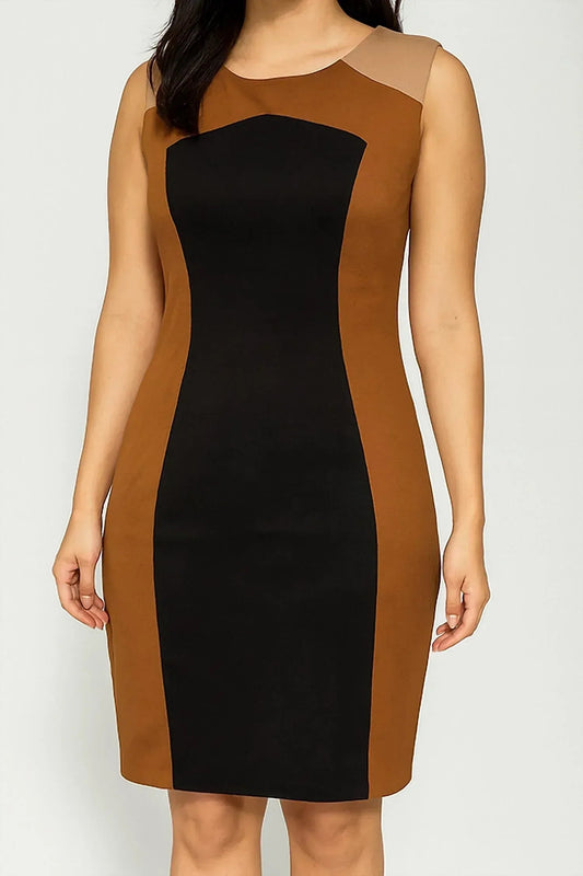 Colorblock Dress