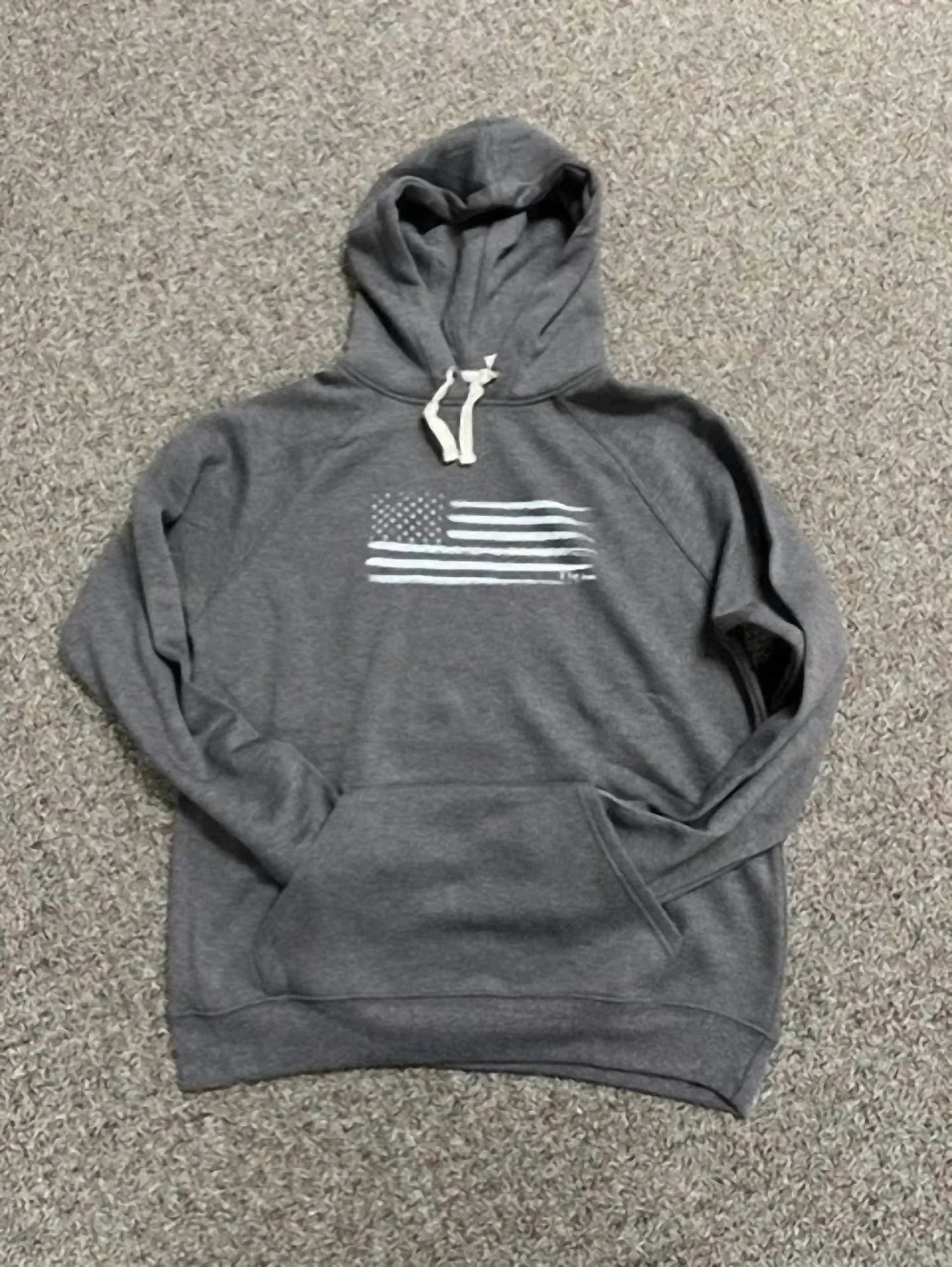 Unisex - Kapuzenpullover mit amerikanischer Flagge