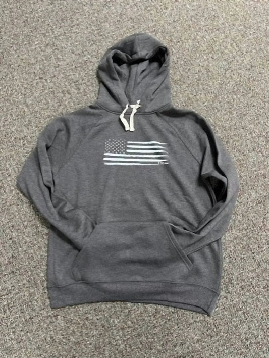 Unisex - Kapuzenpullover mit amerikanischer Flagge