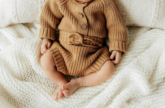 Baby Quinn Sweater And Bloomers Set