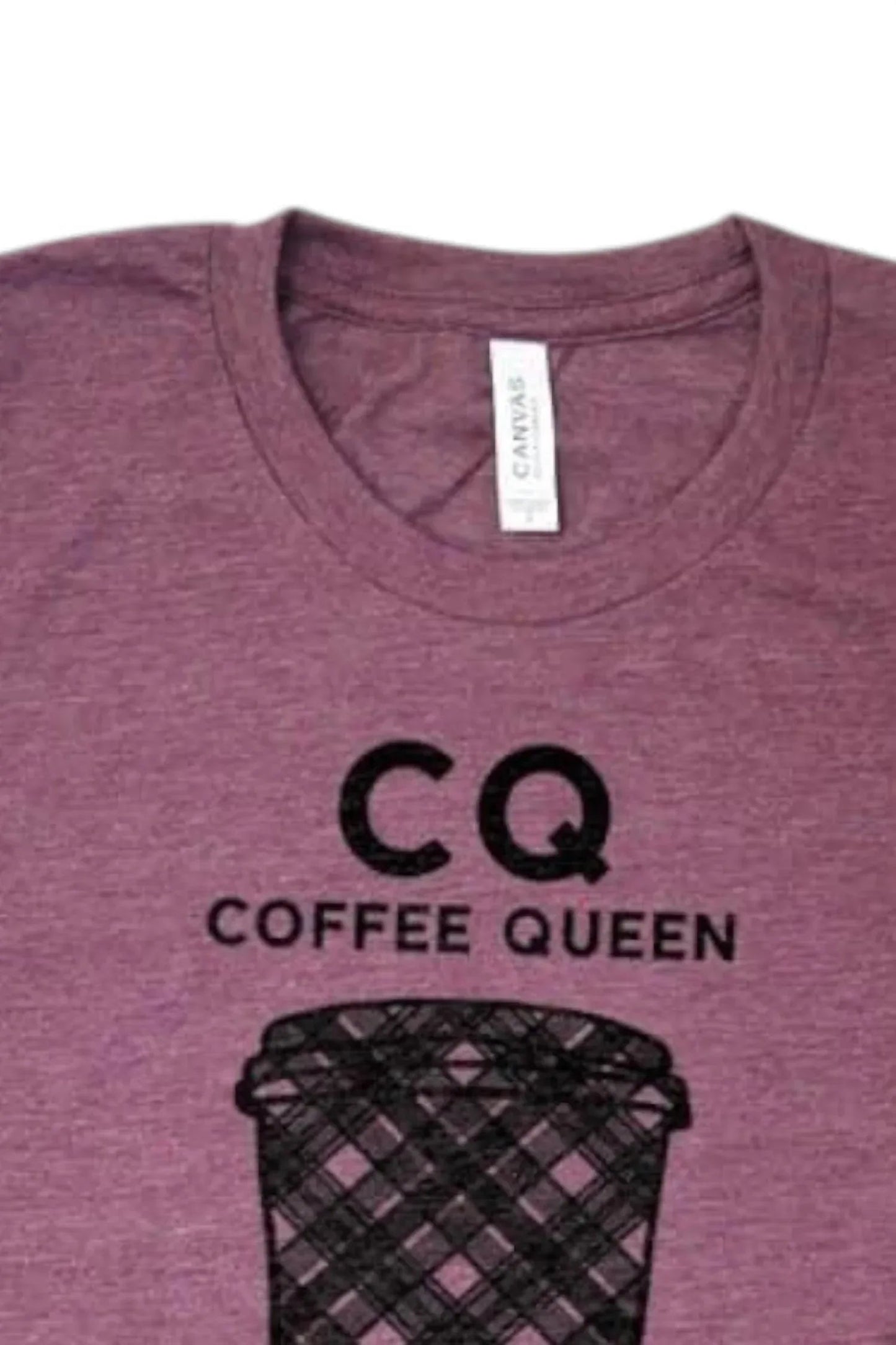 Coffee Queen Graphic Tee Shirt