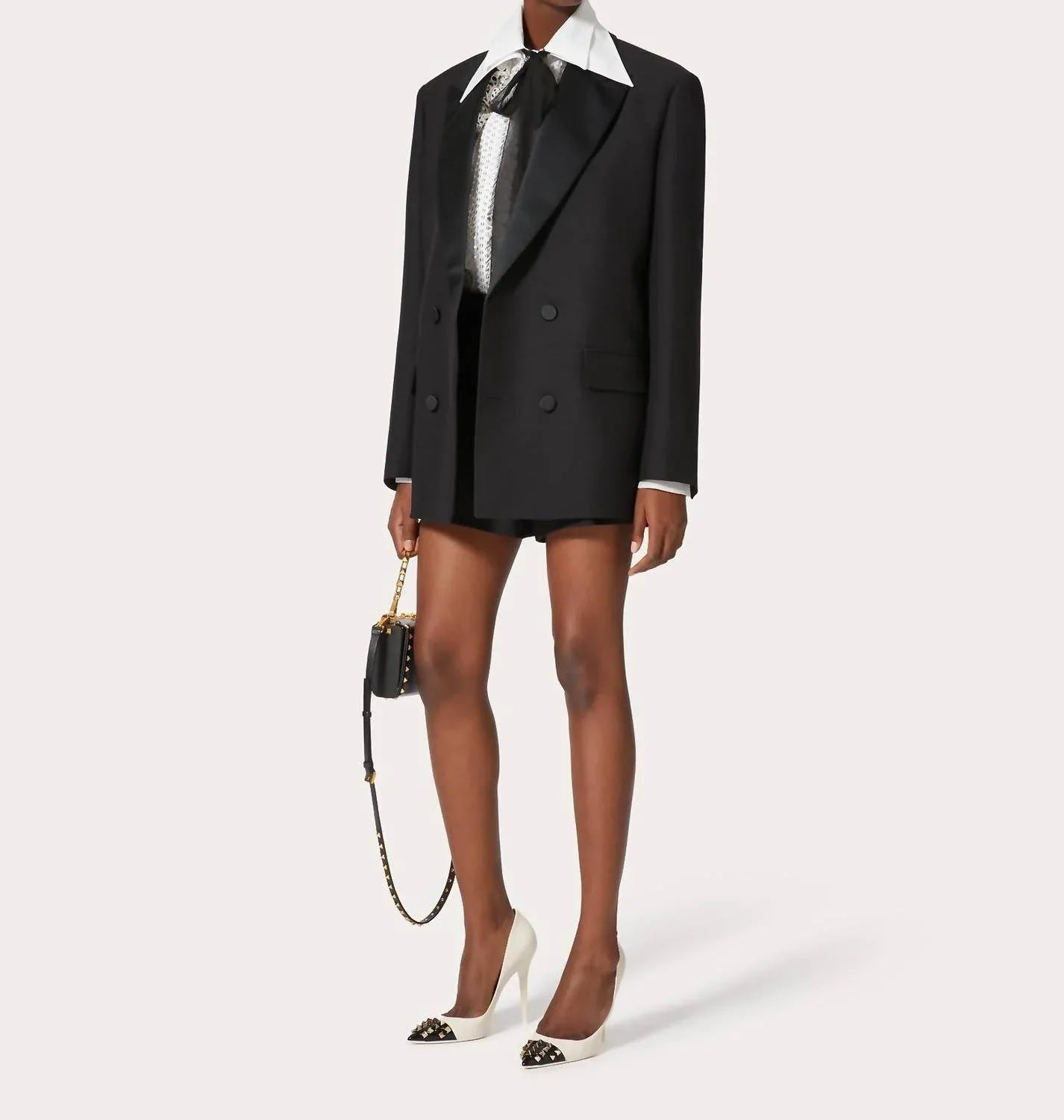 Besticktes Organza-Hemd