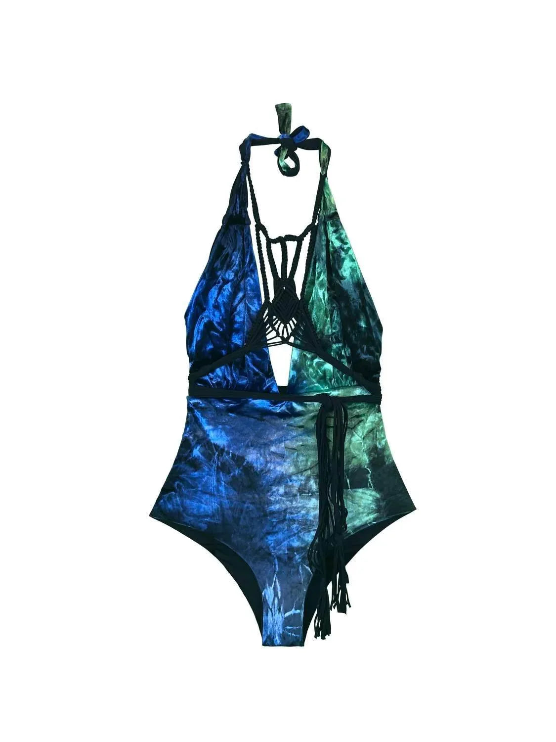 Women's Camille Reversible Velvet One Piece Swimsuit