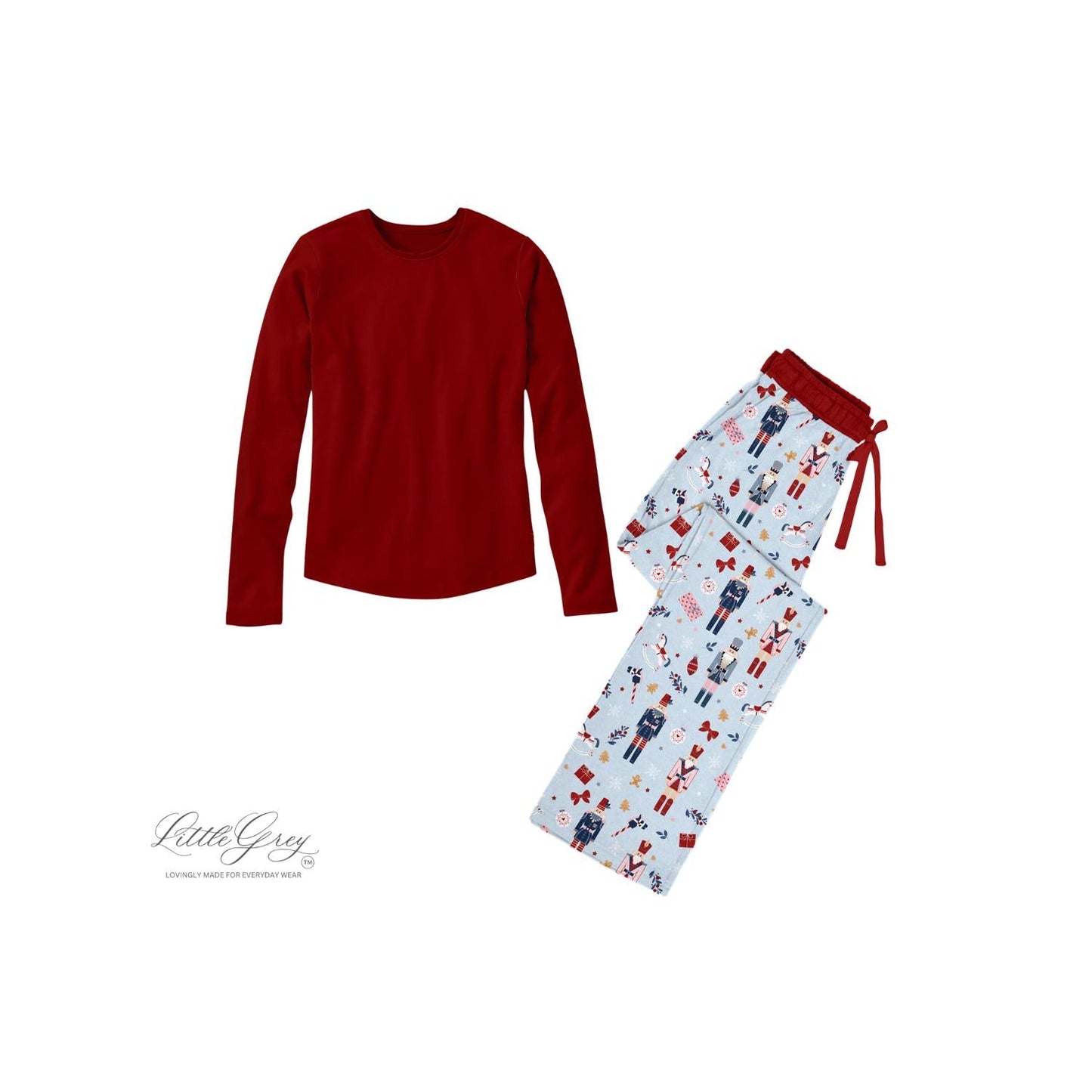 Herren Langarm-Oberteil und Hose Set