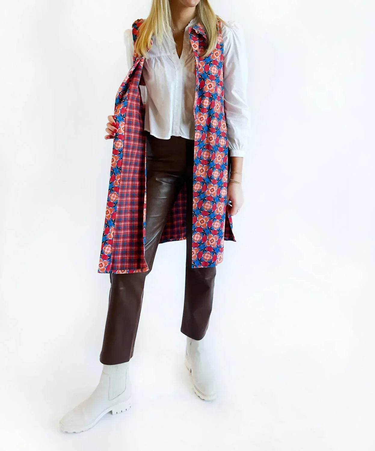 Natalie Button Front Vest