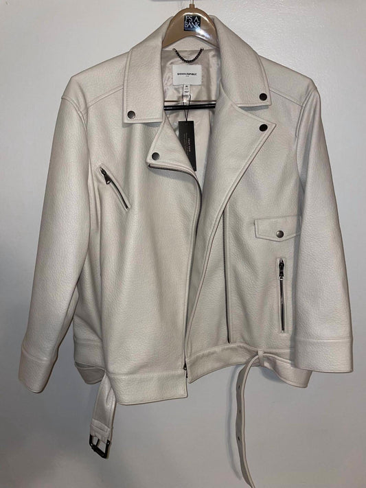 Women's Vegan Faux Leather Moto Jacket