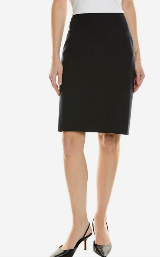 Wool-blend Midi Skirt