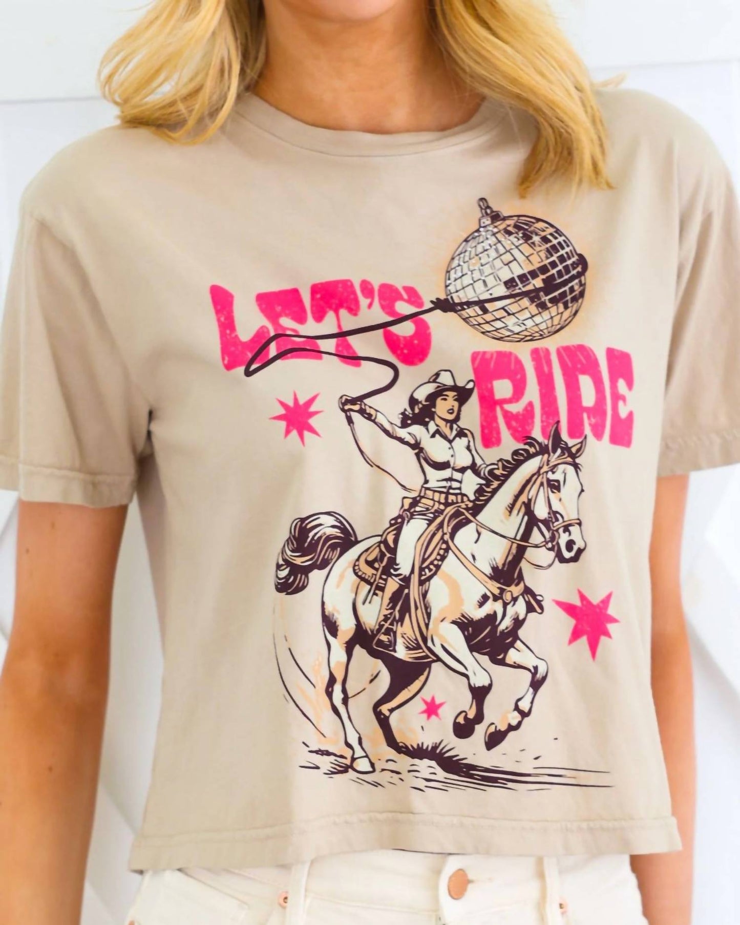 Let's Ride Wide Boy T-Shirt