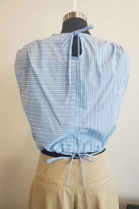 Women's Wrap Tie Front Top