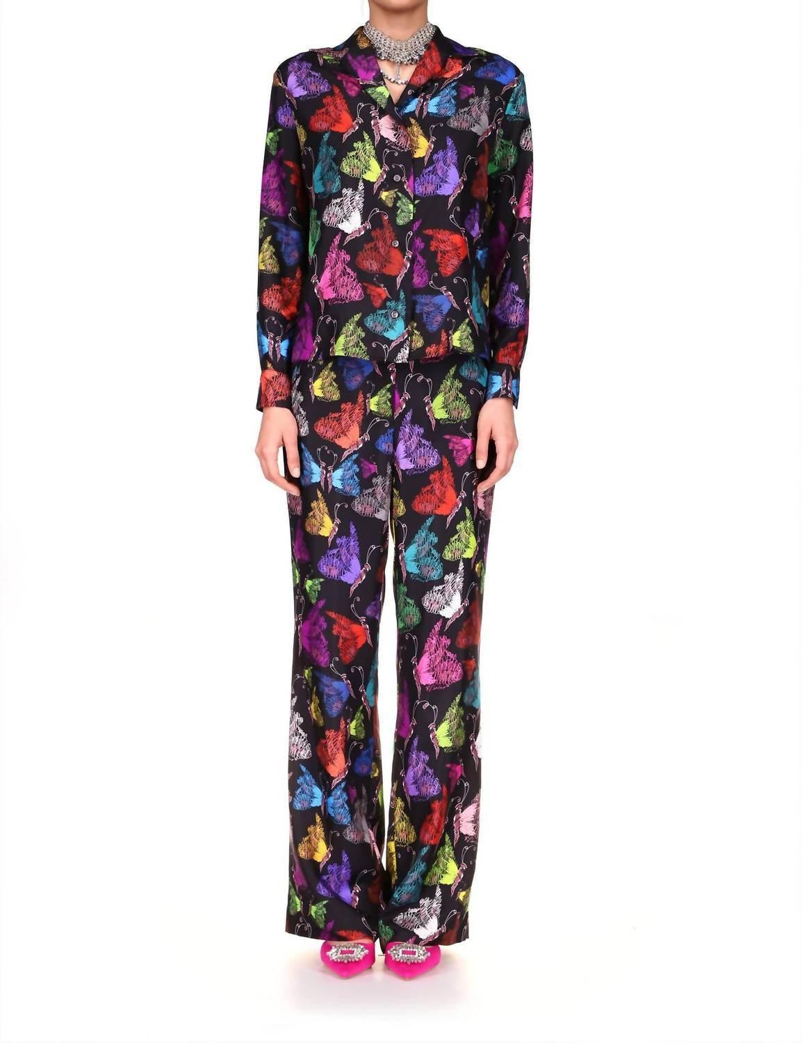 Mille Papillons Pajama Blouse