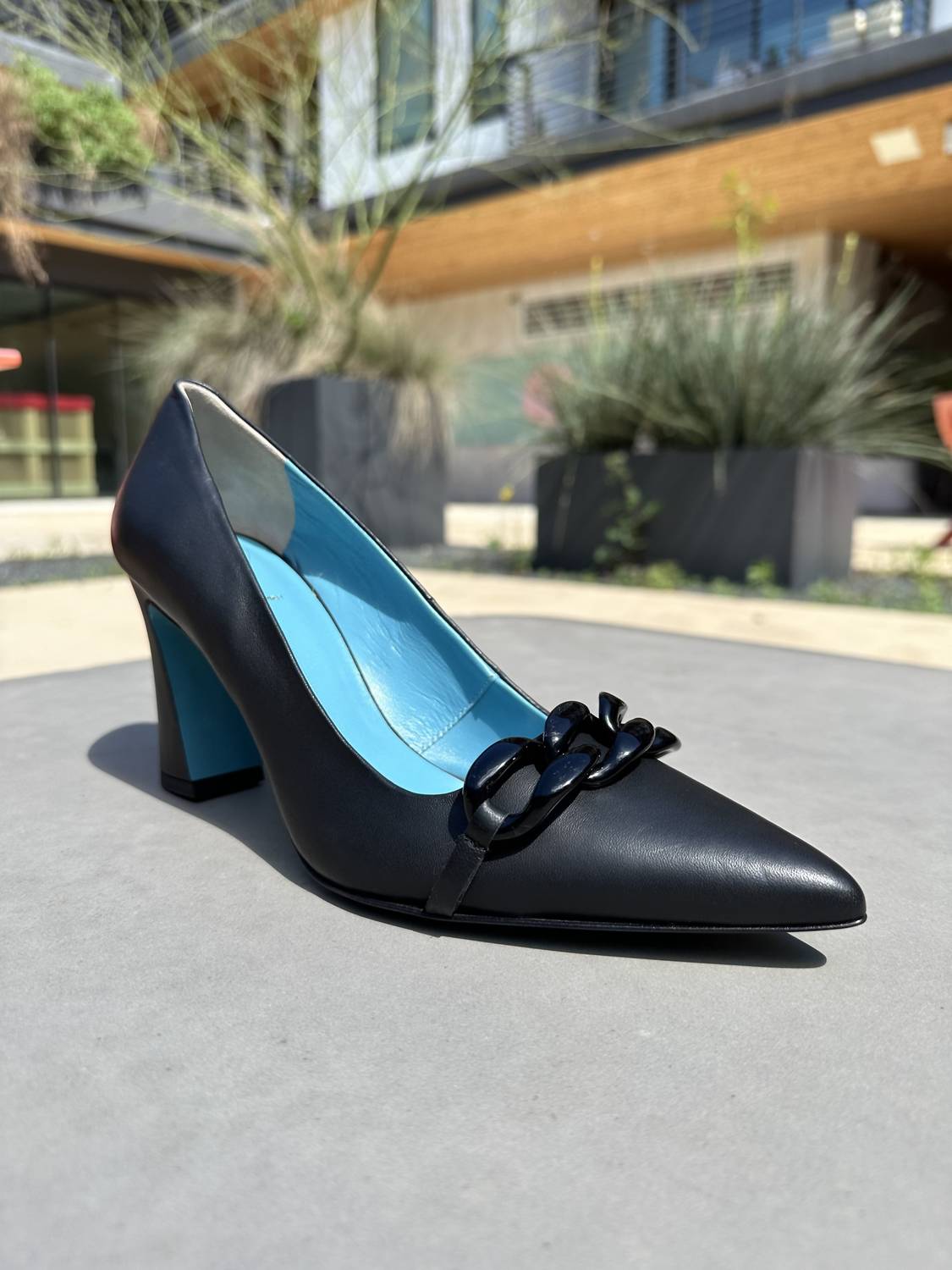 Damen-Pumps Fiaba aus Leder