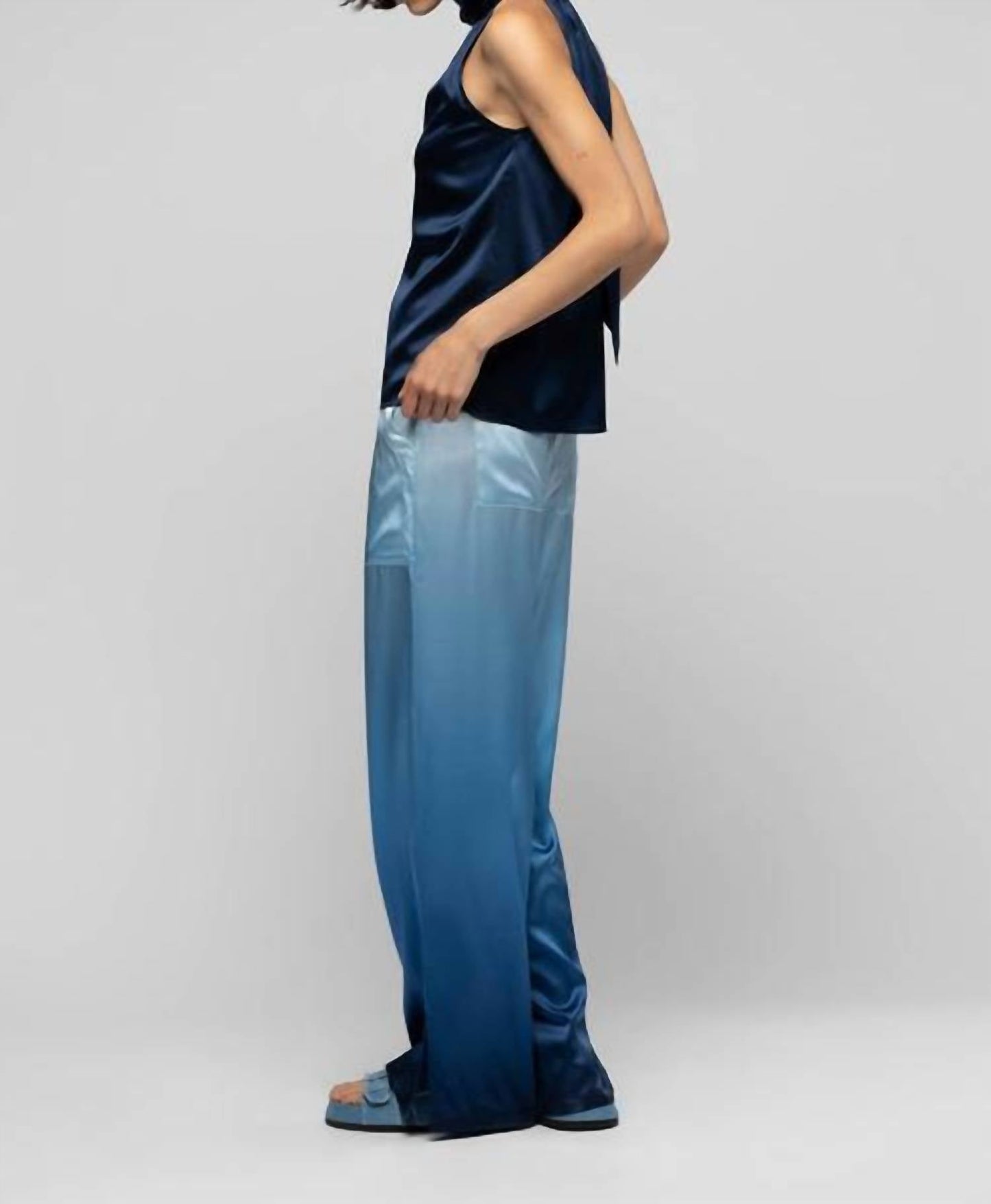 Taymee Silk Sleeveless Top
