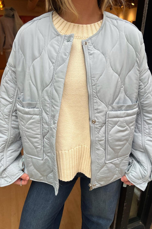 Kara Steppjacke mit Reißverschluss