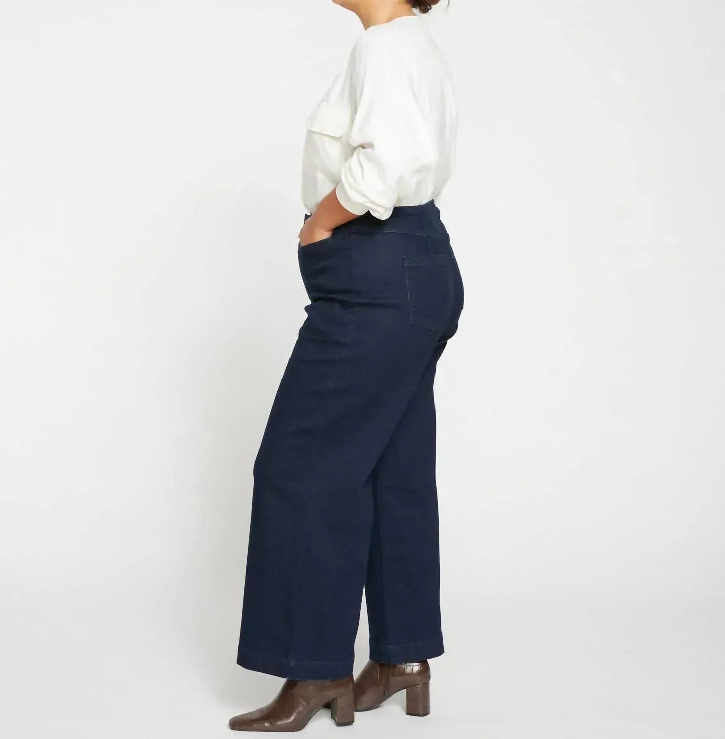 Charlie High Rise Sailor Jeans