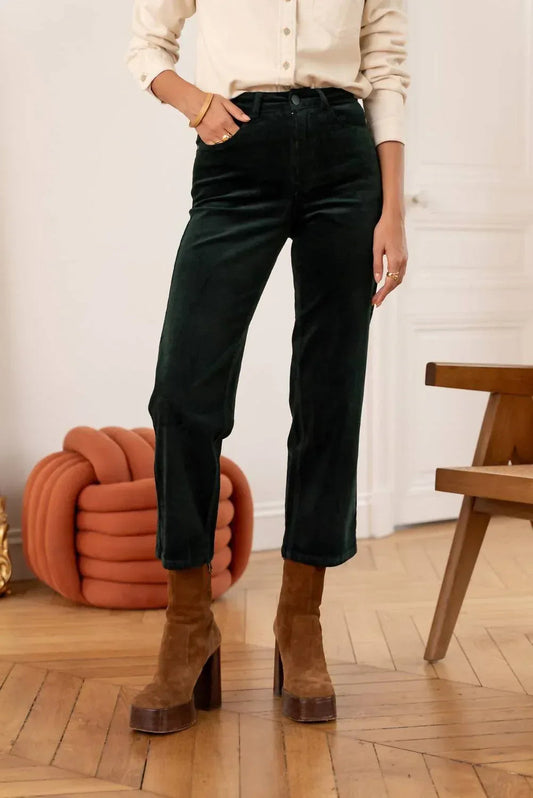 Solange Straight Corduroy Pant