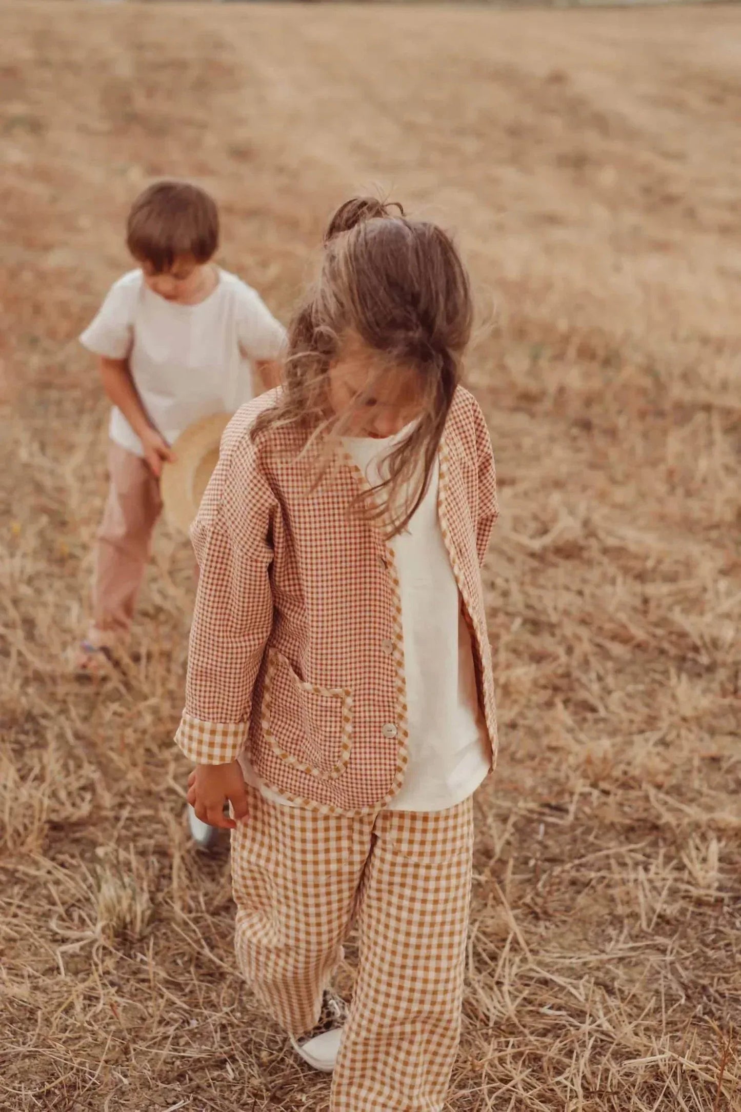 Kid's Lola Check Pants