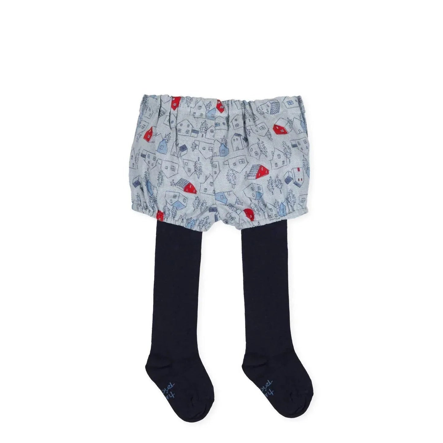 Mädchen-Shorts mit Strumpfhose
