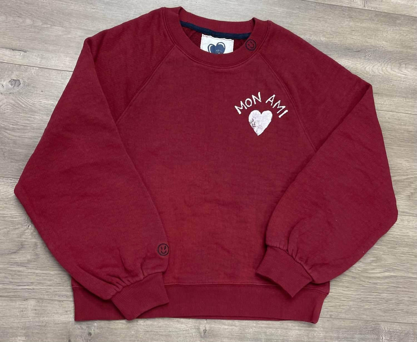 Women's Madz Mon Ami With Heart Sweatshirt