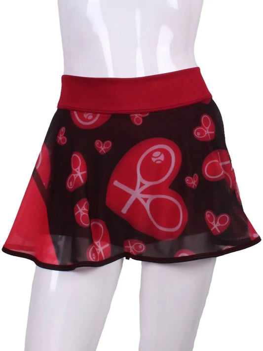 Women's Mesh O Tennis Skirt