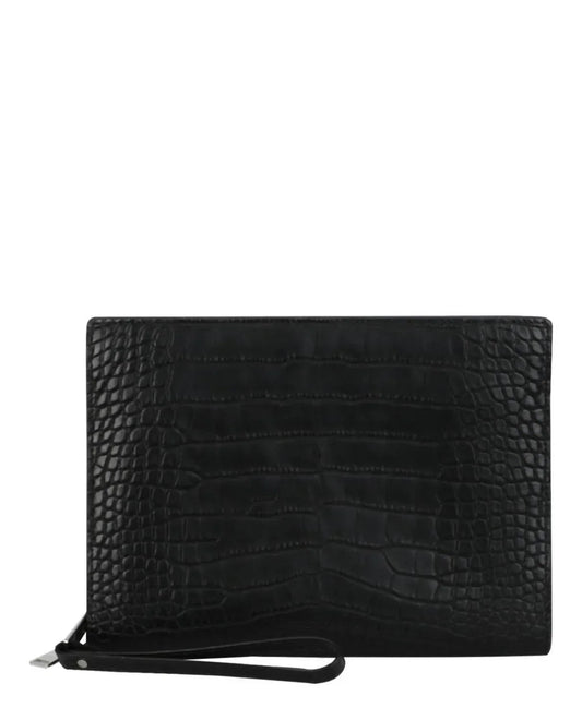 Damen-Clutch aus Alligatorleder