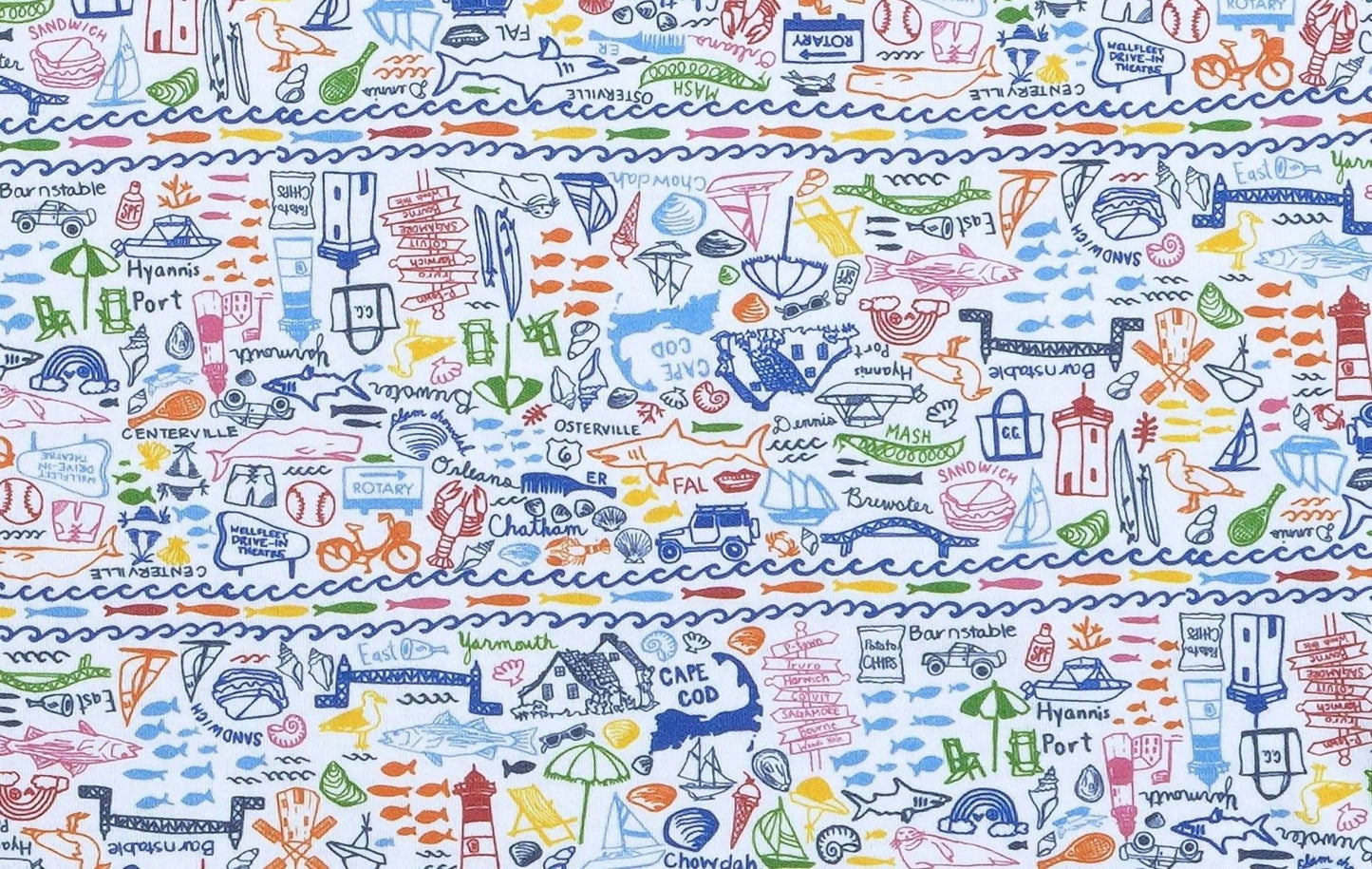 Cape Cod Zweiteiliger Kinderpyjama
