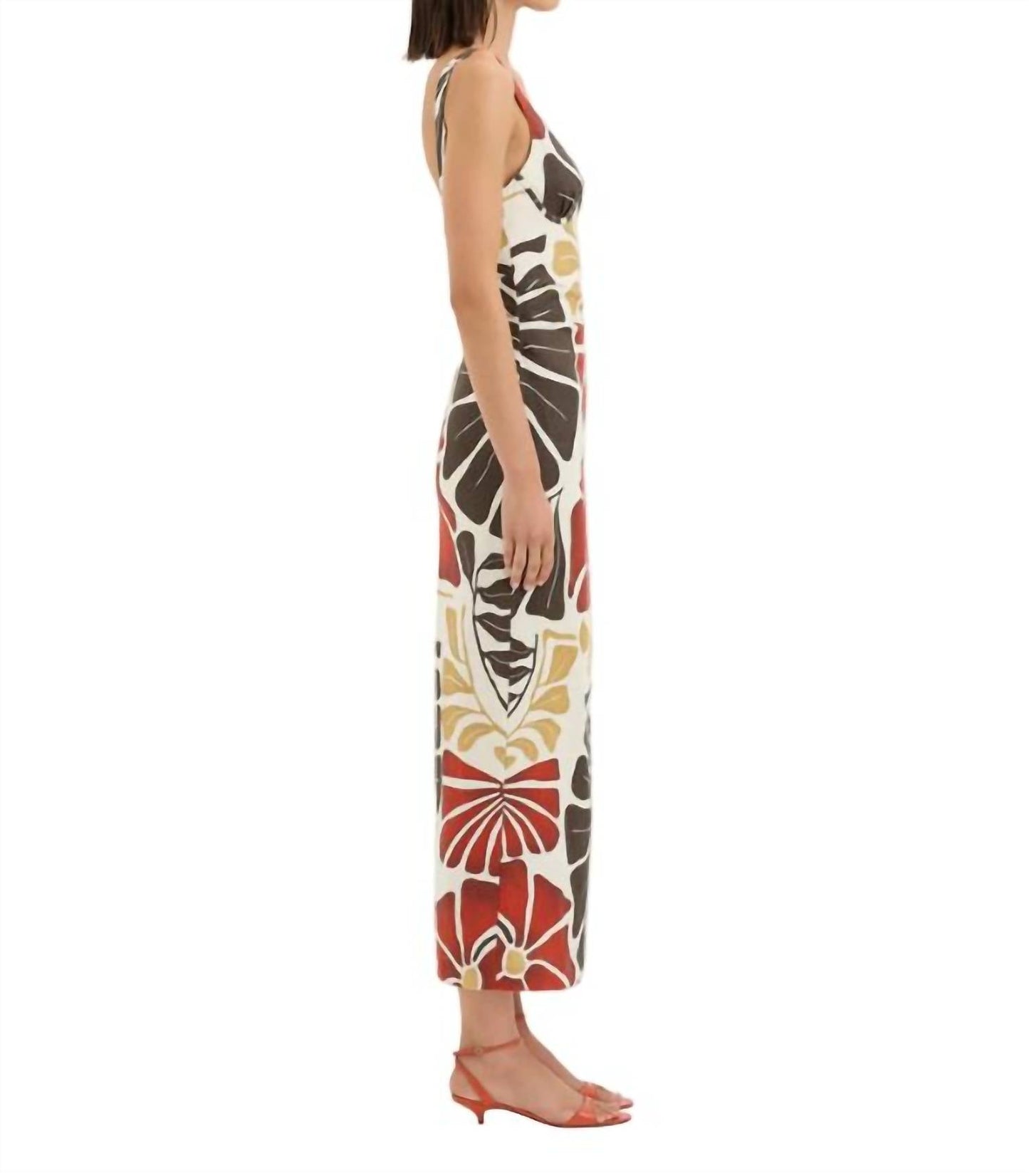 Julietta Balconette Midi Dress