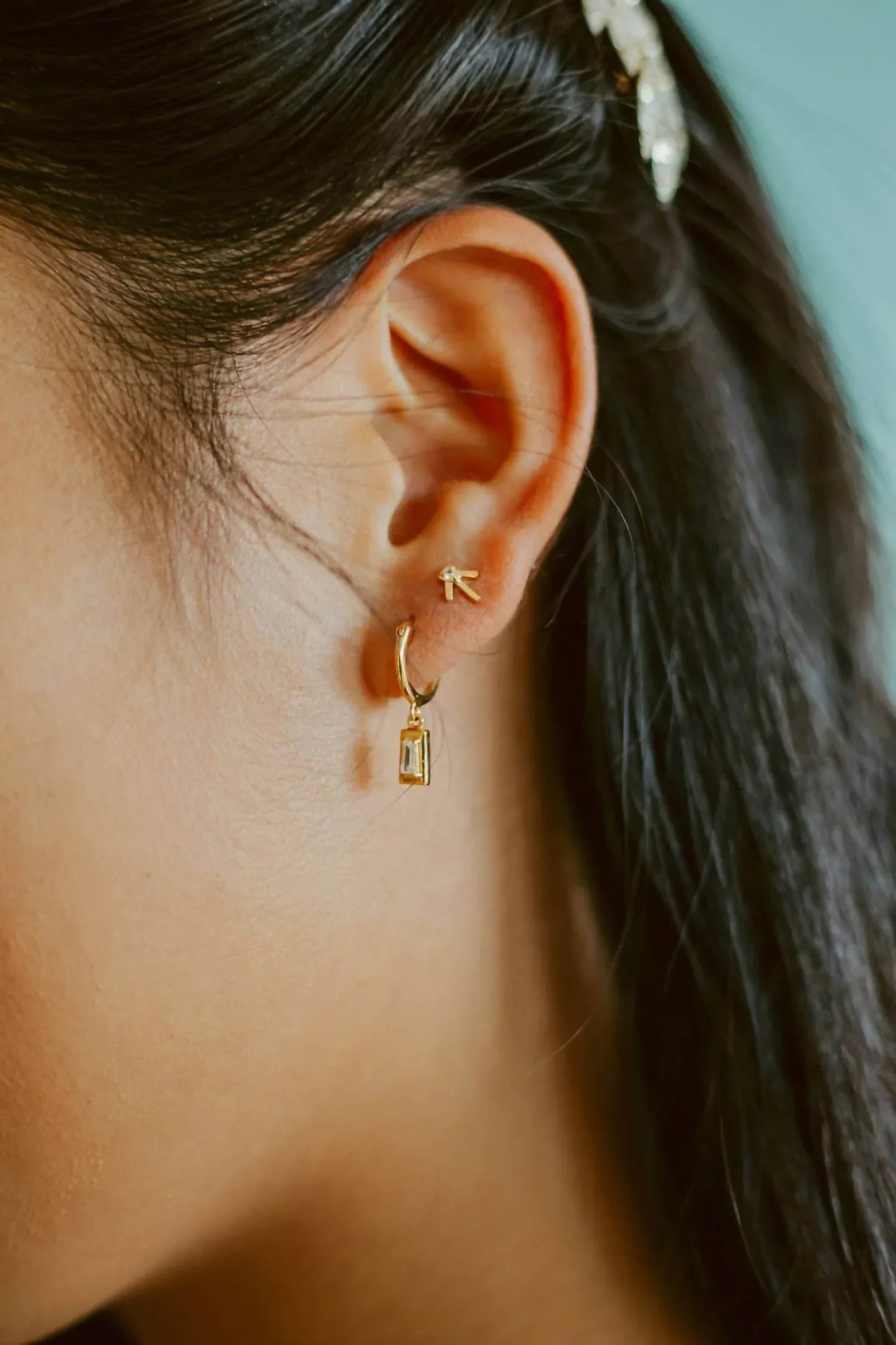 Women's Open Bar Earrings