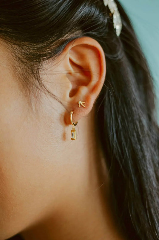 Women's Open Bar Earrings