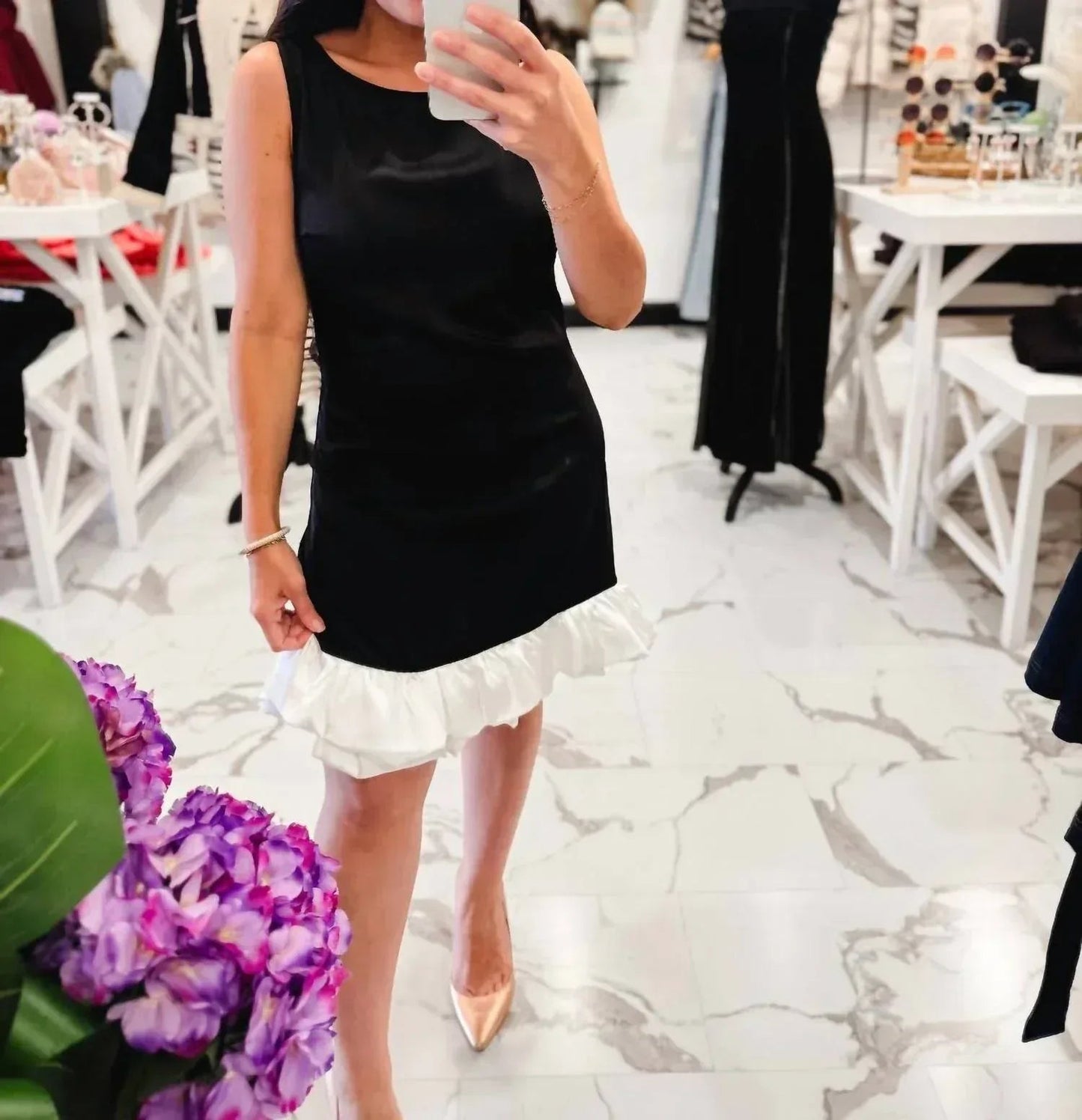 Women's To Be Seen Bubble Mini Dress