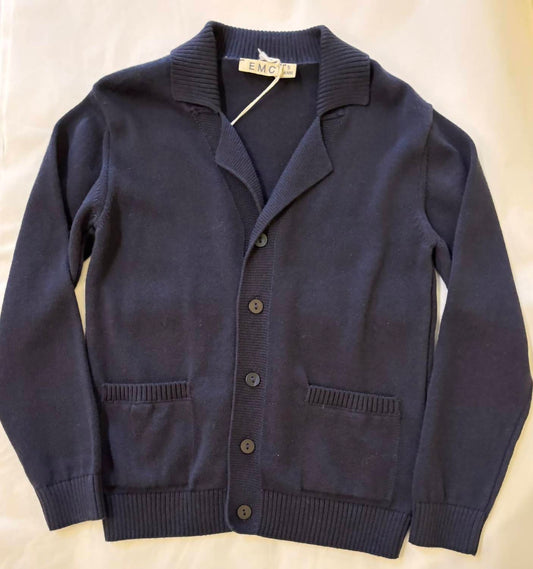 Boy's Knit Cardigan Top