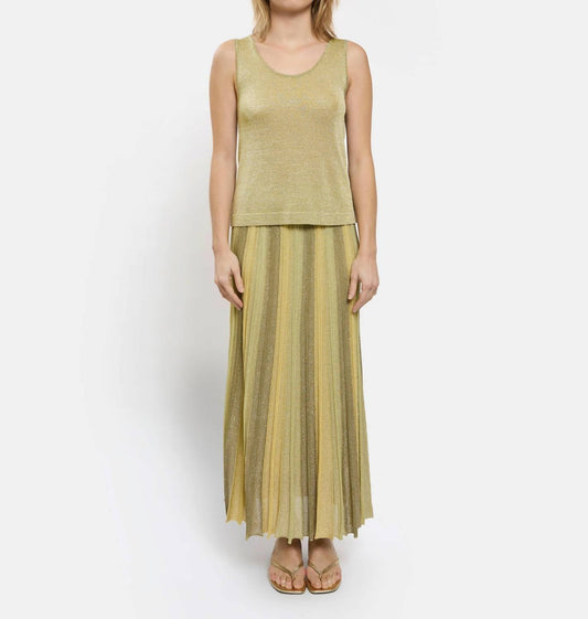 Women's Gala Lurex Tank Top