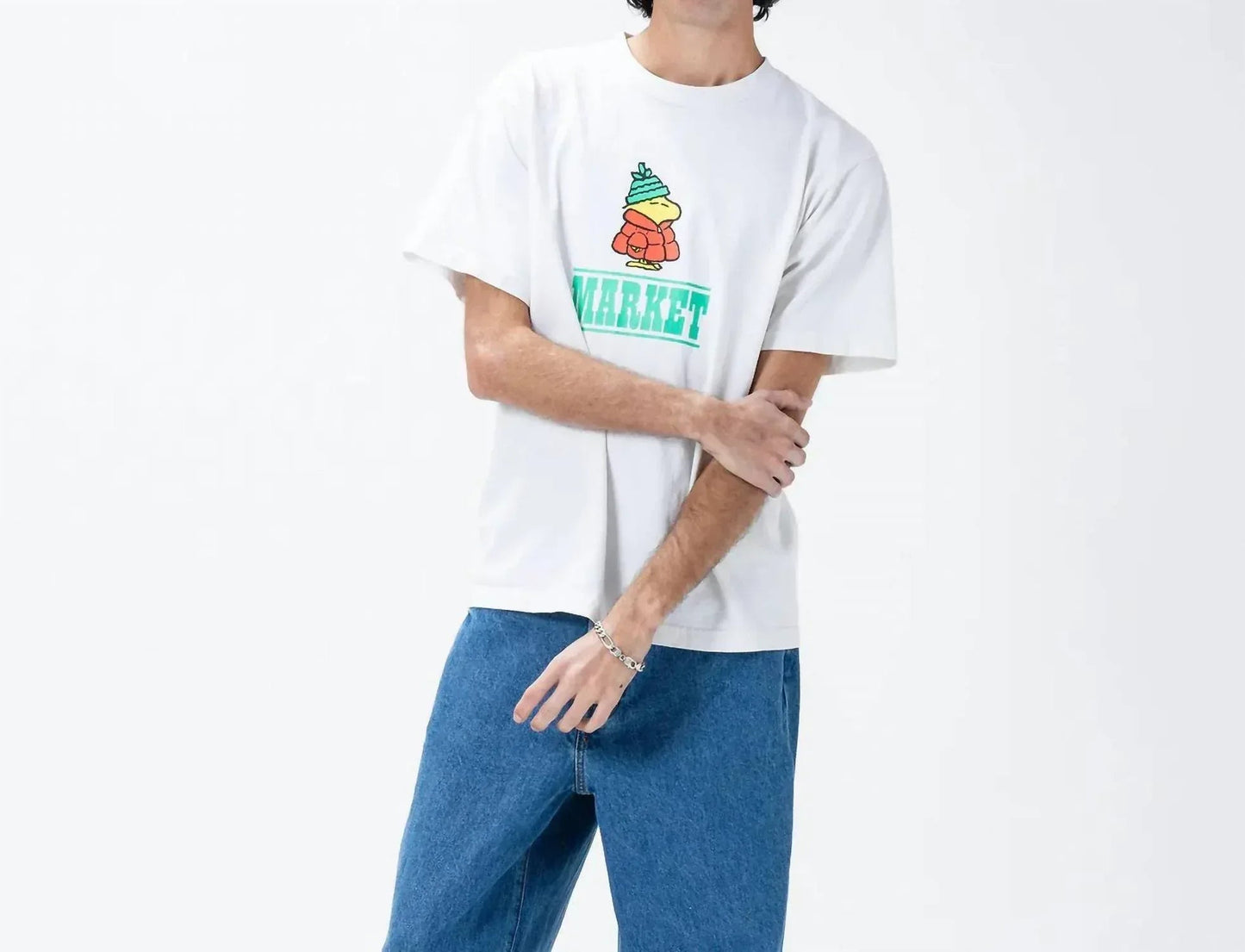 Peanuts Puffer Schild T-Shirt