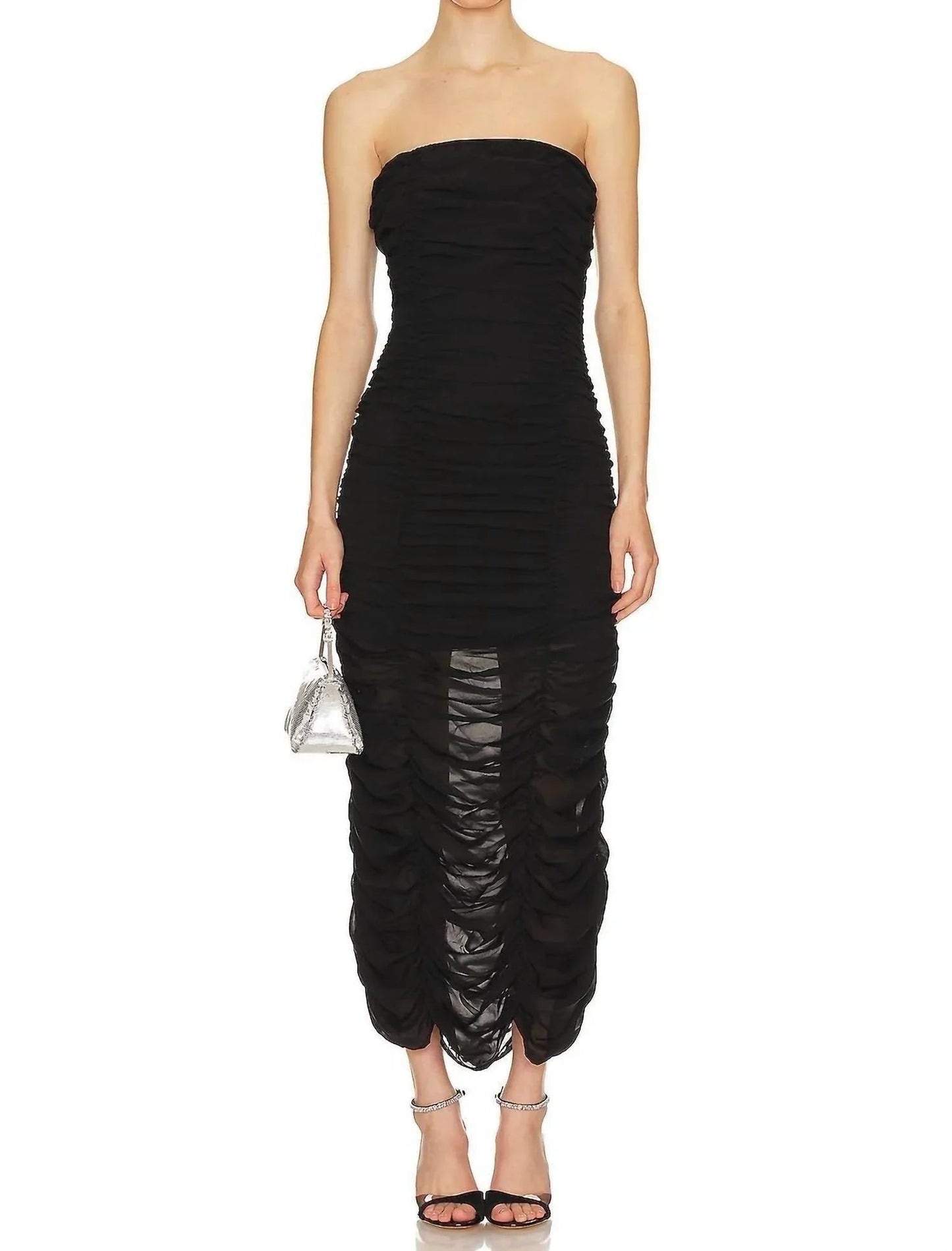 Sandy Chiffon Maxi Dress
