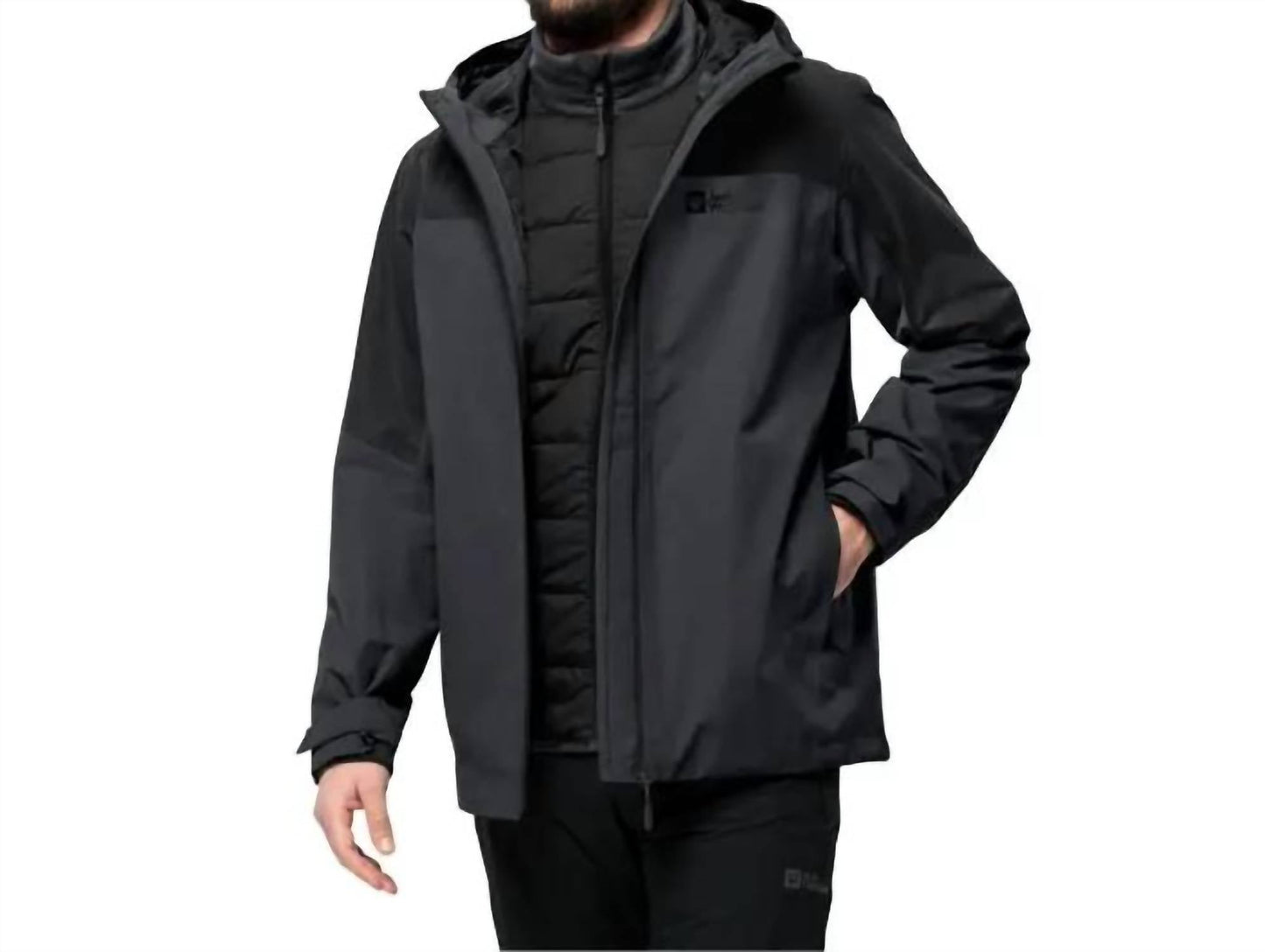 Herren 3-in-1-Jacke Glaabach