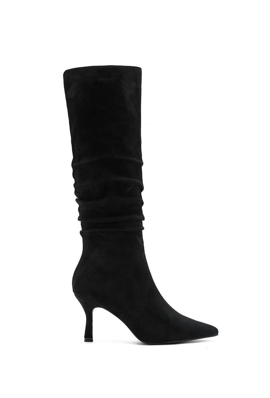 Women's Pointed Toe Suede Boot
