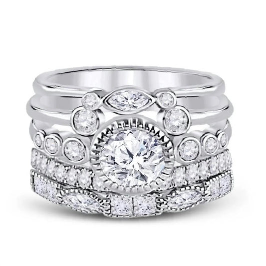 Women's Melina Stacking Ring Set
