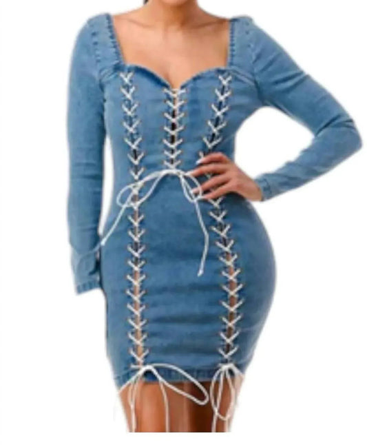 Denim Mini Dress