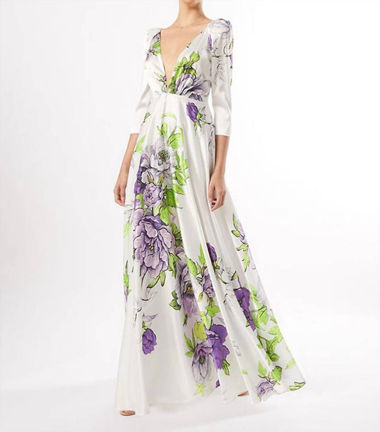 Women's Nylon Satin Event Dress