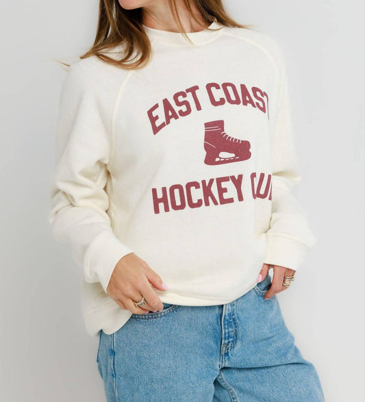 East Coast Hockey Club Raglan Crew Top