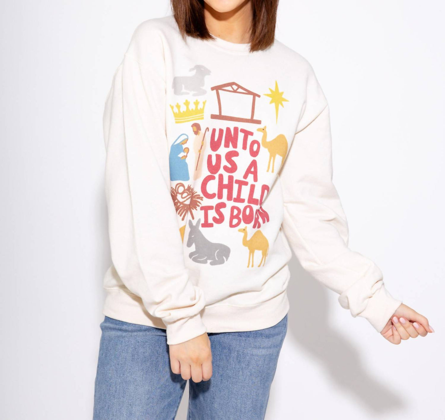 Unto Us a Child is Born Sweatshirt