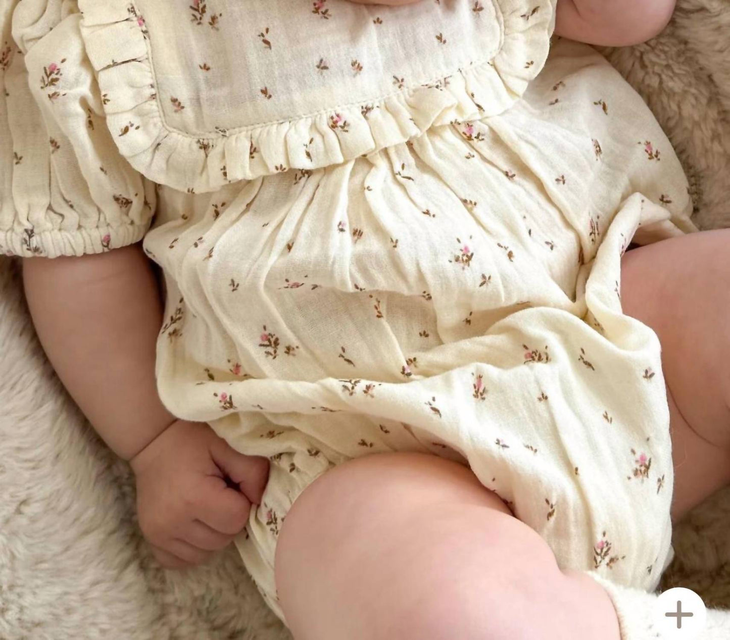 Organic Cotton Muslin Odette Playsuit