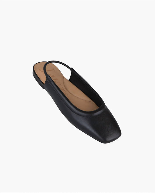 Women's Peyton Slingback Flat Leather Shoes