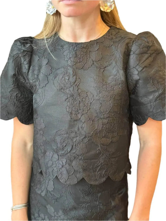 Women's Sophie Brocade Top