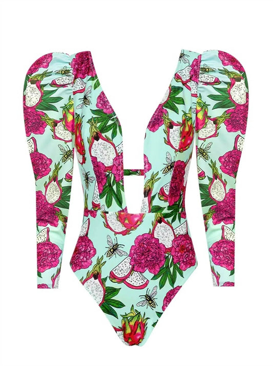 Women's Plunge One Piece Swimsuit