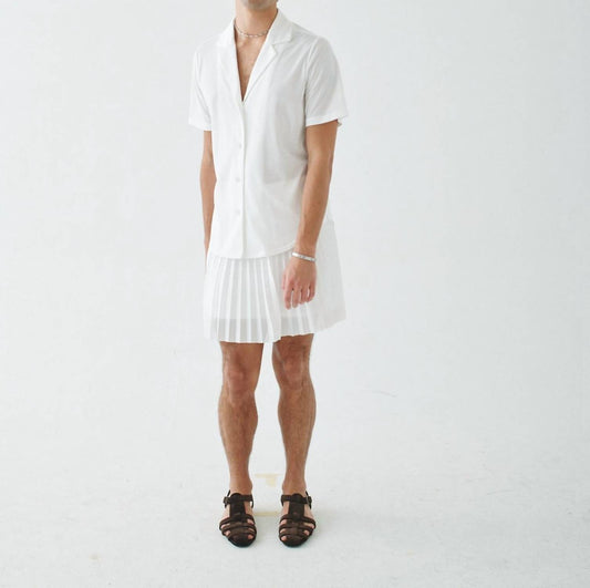 Basketball Mesh Mini Skirt